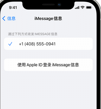 荣昌apple维修iPhone上无法正常发送iMessage信息 