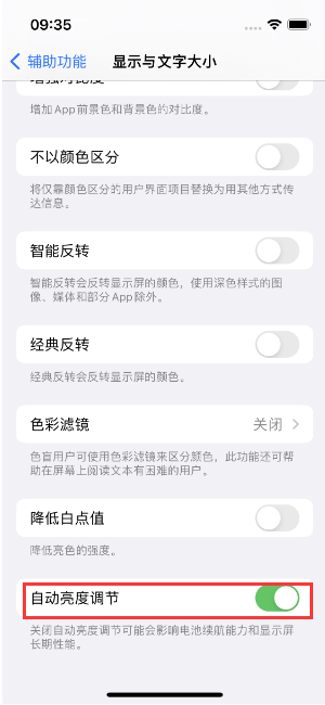 荣昌苹果15维修店分享iPhone 15 Pro系列屏幕亮度 