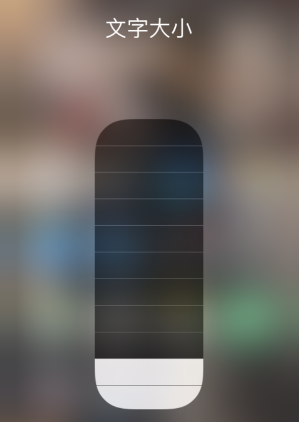 荣昌苹果手机维修分享小技巧：在 iPhone 控制中心快速调节字体大小 
