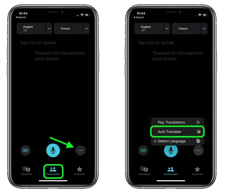 荣昌苹果手机维修分享iOS 15 “翻译” App 新改进 