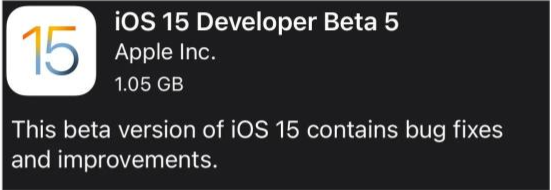 荣昌苹果手机维修分享如何升级到iOS15.0 beta5 