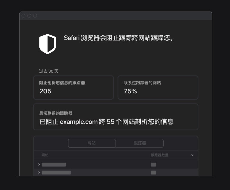 荣昌苹果手机维修分享如何在 Safari 浏览器中查看和打开隐私报告 