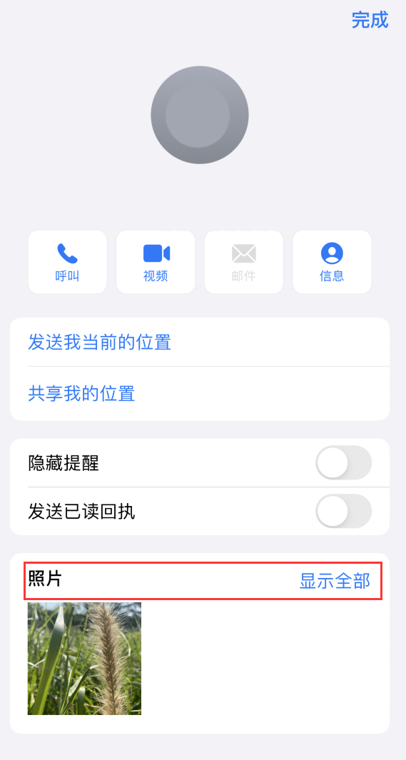 荣昌苹果手机维修分享如何快速查找 iMessage 信息中的图片等附件 