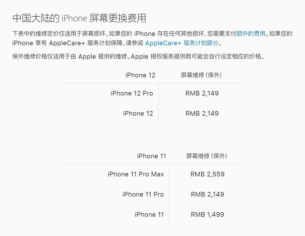 荣昌苹果手机维修分享iPhone 12/12 Pro 更换屏幕多少钱 