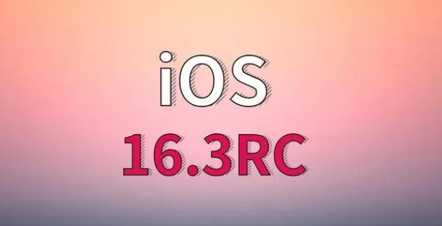 荣昌苹果手机维修分享iOS 16.3 RC版升级_iOS 16.3 RC版一键刷机教程 